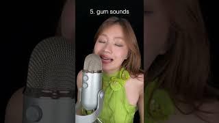 ASMR 10 Types Of Mouth Sounds #asmr #asmrsounds