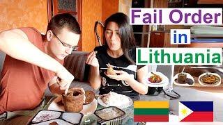 Lithuanian Food Test "CEPELINAI" (PinayVlog) | it'srofa