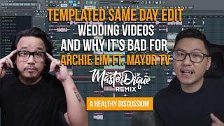 TEMPLATED SAME DAY EDIT DAW? Master Dique Remix ft. Archie Lim & MayorTV