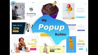 Popups in WordPress Website For Free & Paid | Drag and Drop Builder | ThemeHunk