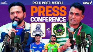 PKL 11 M96 | Haryana Steelers Vs Patna Pirates | Press Conference ft. Jaideep & Ankit