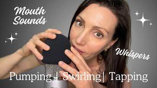 Mic Pumping | Swirling | Tapping | Tracing  Whispers | Inaudible Whispers | Mouth Sounds  ASMR 