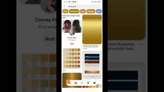 tips membuat warna gold di pixellab