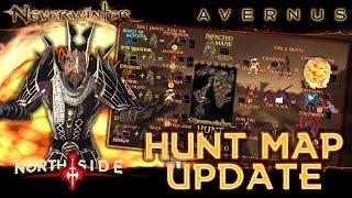 Neverwinter Mod 19 - T2 Ultimate Hunt Map + T1 All Bosses ALL Drops Combinations Lures Northside
