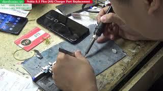 Nokia 6 1 Plus (X6) charger Port Replacement done in 10 minutes