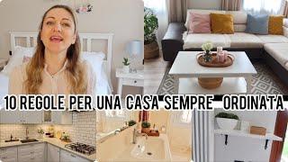 10 TRUCCHI INFALLIBILI per una casa sempre  ordinata e organizzata al top// + nuovo aiutante TINECO