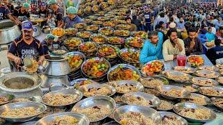 ROADSIDE BIGGEST RAMADAN IFTARI IN PAKISTAN | FREE FOOD IN RAMADAN | RAMADAN STREET FOOD