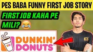PES BABA FIRST JOB FUNNY STORY | First Job Kese mili | Relatives Reaction on baba op Stream