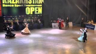 KAZAKHSTAN OPEN   2014,  Championship of Kazakhstan 10 dance Adult, Semi final, St