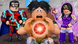 His REAL Parents Were SUPERHEROES! (A Roblox Movie)