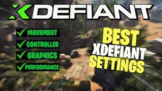 The Absolute BEST SETTINGS on XDEFIANT!  (Controller, Sensitivity, Graphics)