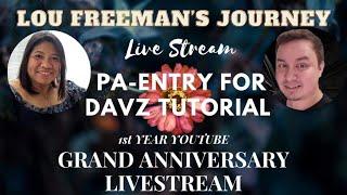 day 1 pa-entry for Davz Tutorial