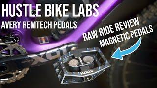 Raw Ride Review - Hustle Bike Labs Avery REMtech Pedals