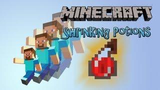 Shrinking potions in Vanilla Minecraft!