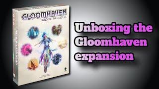 Gloomhaven Forgotten Circles - Unboxing the expansion