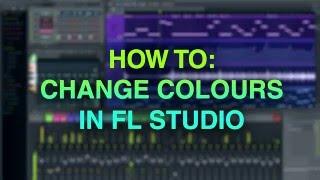 How to change colours in Fl Studio