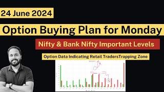 NIFTY PREDICTION FOR TOMORROW & BANKNIFTY ANALYSIS FOR 24 June 2024 | MARKET ANALYSIS FOR TOMORROW