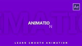 How To Create Smooth Minimal Text Animation In After Effects 2021 | AFTER EFFECT TUTORIALS 2021