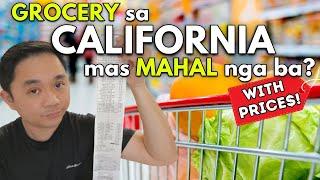  GROCERY PRICES SA CALIFORNIA | PRESYO NG GROCERY SA AMERIKA | PINOY NURSE | USRN| BUHAY AMERIKA