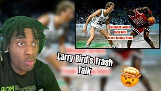 REACTION Why Even Michael Jordan *Feared* Larry Bird’s Trash Talk