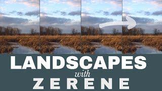 Stacking Landscapes with Movement in Zerene Stacker