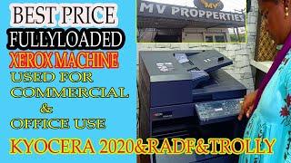 FULLYLOADED MEDIUM BUDJET XEROX MACHINE |OFFICE & COMMERCIAL |KYOCERA 2020 ADF TROLLY |COPERTECH