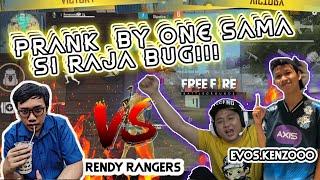 BY 1 DI MAIN IN EVOS KENZO PRANK TOP GLOBAL BUG RENDY RANGER - GARENA FREE FIRE