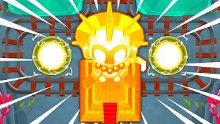 I got a TRUE SUN GOD on the FIRST ROUND?! (NEW Game Mode in Bloons TD Battles 2)