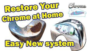 Restore your Chrome Auto Parts in Your Kitchen Sink - New home chroming system