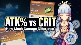 ATK% and Why It’s UNDERRATED! ATK vs Crit DMG, Optimizing DPS & Diminishing Returns | Genshin Impact