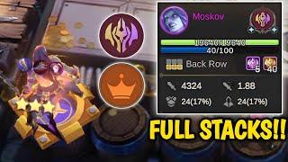 PRINCE HYPER MOSKOV 6 IMMORTAL FULL STACKS | UNLIMITED GOLD !! Magic Chess Best Synergy 2024