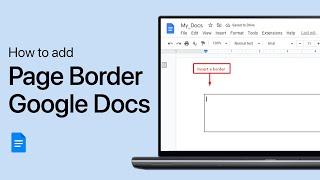 How To Add a Page Border in Google Docs - Tutorial