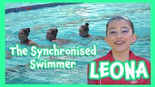 Leona is a Born Entertainer with her Synchronised Swimming Skills! | What Now Out and About