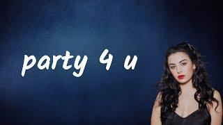 Charli XCX - ​party 4 u (Lyrics)