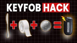 Jeep Grand Cherokee KEYFOB Battery Hack EXPOSED No Tools Required!