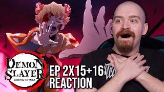 INOSUKE NOOOO?!? | Demon Slayer Ep 2x15+16 Reaction & Review | Entertainment District Arc