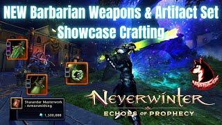 Neverwinter Mod 21 - NEW Barbarian Weapon Set & NEW Masterwork Amulet Price Change For Recipes