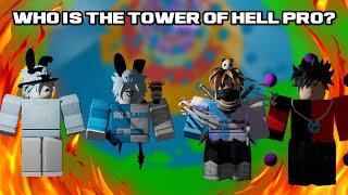 Who is the Best At Tower of Hell in Anime Ultimate X?  Roblox Tower of Hell