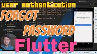 Forgot Password | Reset Password | Flutter App Development | Firebase | Flutter Firebase | Tutorial