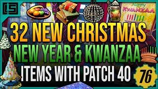 32 NEW Christmas, New Year & Kwanzaa Items Coming with NWOT | Fallout 76