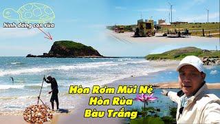 Khám Phá Hòn Rơm Mũi Né - Vẻ Đẹp Hoang Sơ Hòn Rùa | Cung Đường Bàu Trắng Đẹp Nhất Bình Thuận