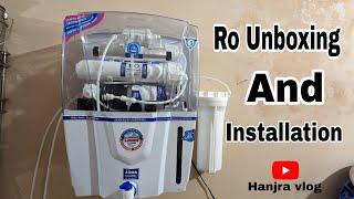 Aqua fresh Ro Unboxing and installation #ropurifier #rowaterpurifier #flipkart #aquafresh