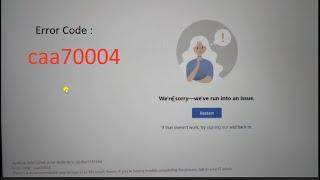 Microsoft Teams Error caa70004 fixed 2023