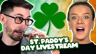 Irish People Try St. Patrick's Day 2025 - LIVE!!