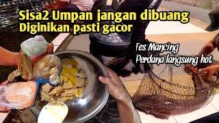 Cara meracik umpan sisa2 menjadi ampuh // Umpan ikan lele // mancing Galatama lele