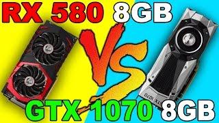 RX 580  VS GTX 1070 | DX12  AND  DX11 | Comparison