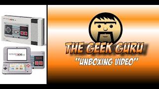 The Geek Guru - UNBOXING: Nintendo 3DS XL "NES Retro Edition" *GAMESTOP EXCLUSIVE*