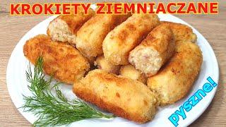 Niesamowicie pyszne krokiety ziemniaczane  Incredibly delicious potato croquettes - the best