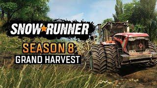 SnowRunner - Season 8 Grand Harvest PS5 4K HDR GAMEPLAY