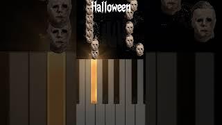 Halloween theme (Easy piano) #pianotutorial #easypiano #michaelmyers #halloween #halloween2024